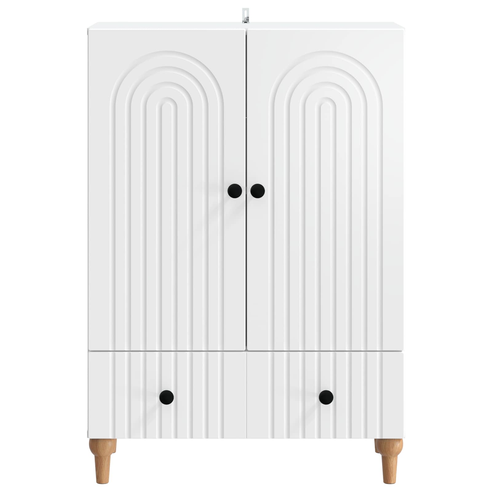 Kreveta s ladicama Bijela 66 x 34,5 x 95 cm Konstruirano drvo