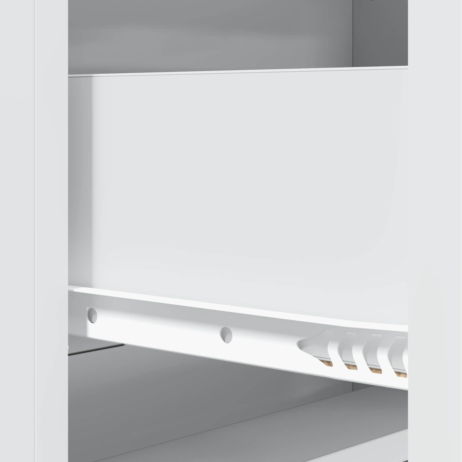 Ormar s ladicama Bijela 66 x 34,5 x 92 cm Konstruirano drvo