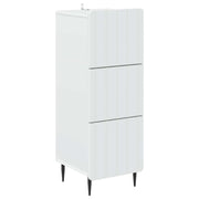 Ormar s ladicama Bijela 33 x 34,5 x 92 cm Konstruirano drvo