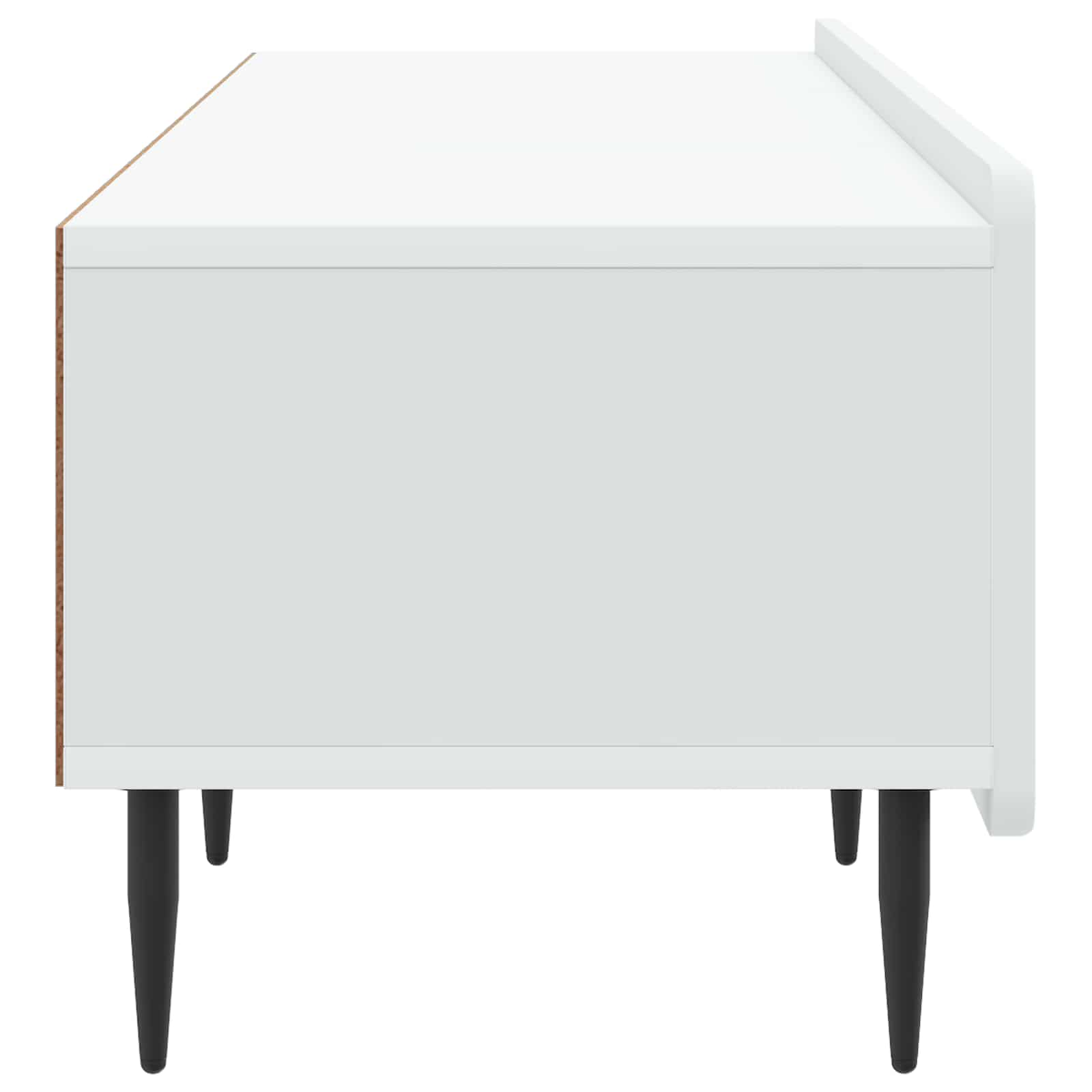 TV ormar s ladicama Bijela 147 x 34,5 x 32 cm Konstruirano drvo