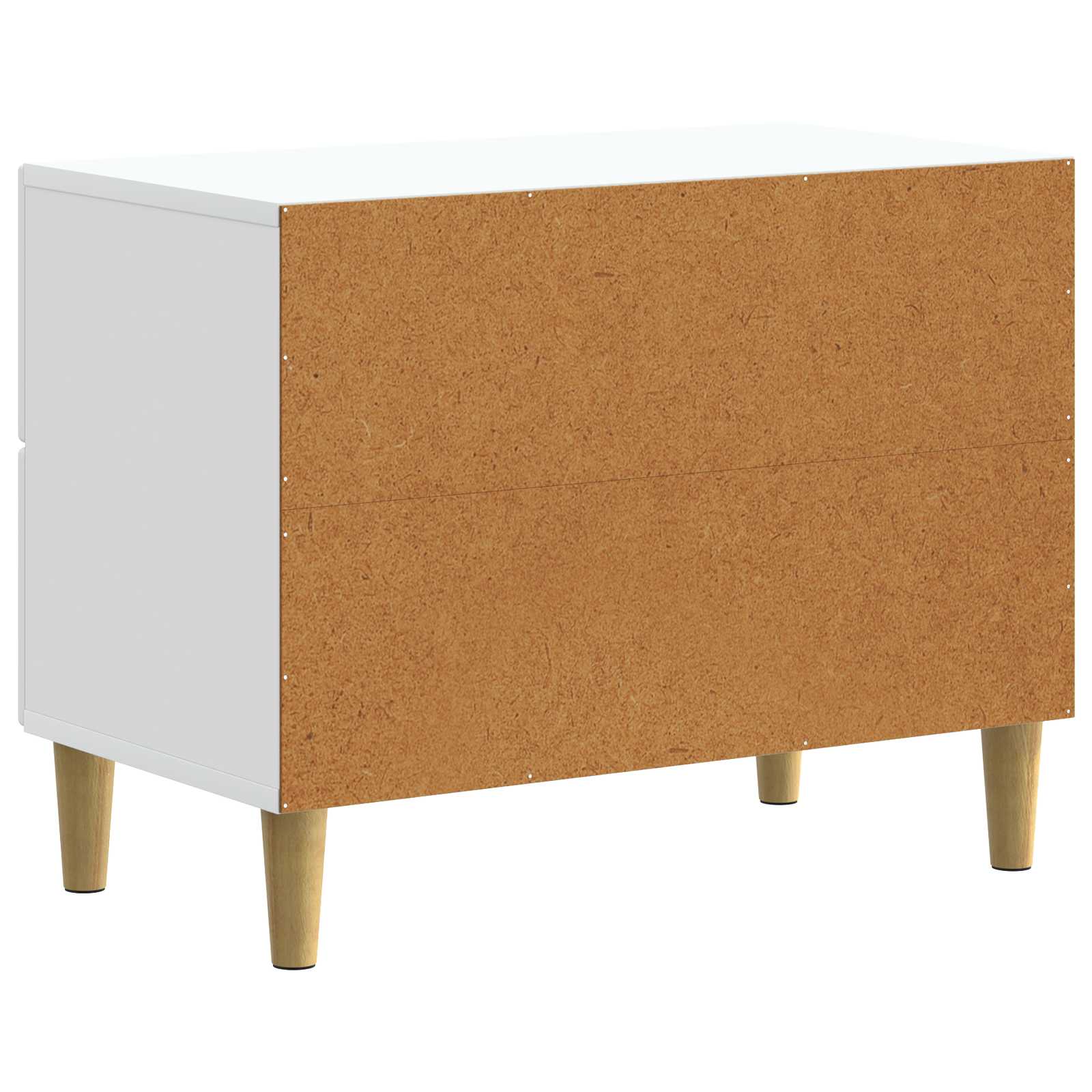 Noćni ormar Bijela 62 x 34,5 x 48 cm Konstruirano drvo