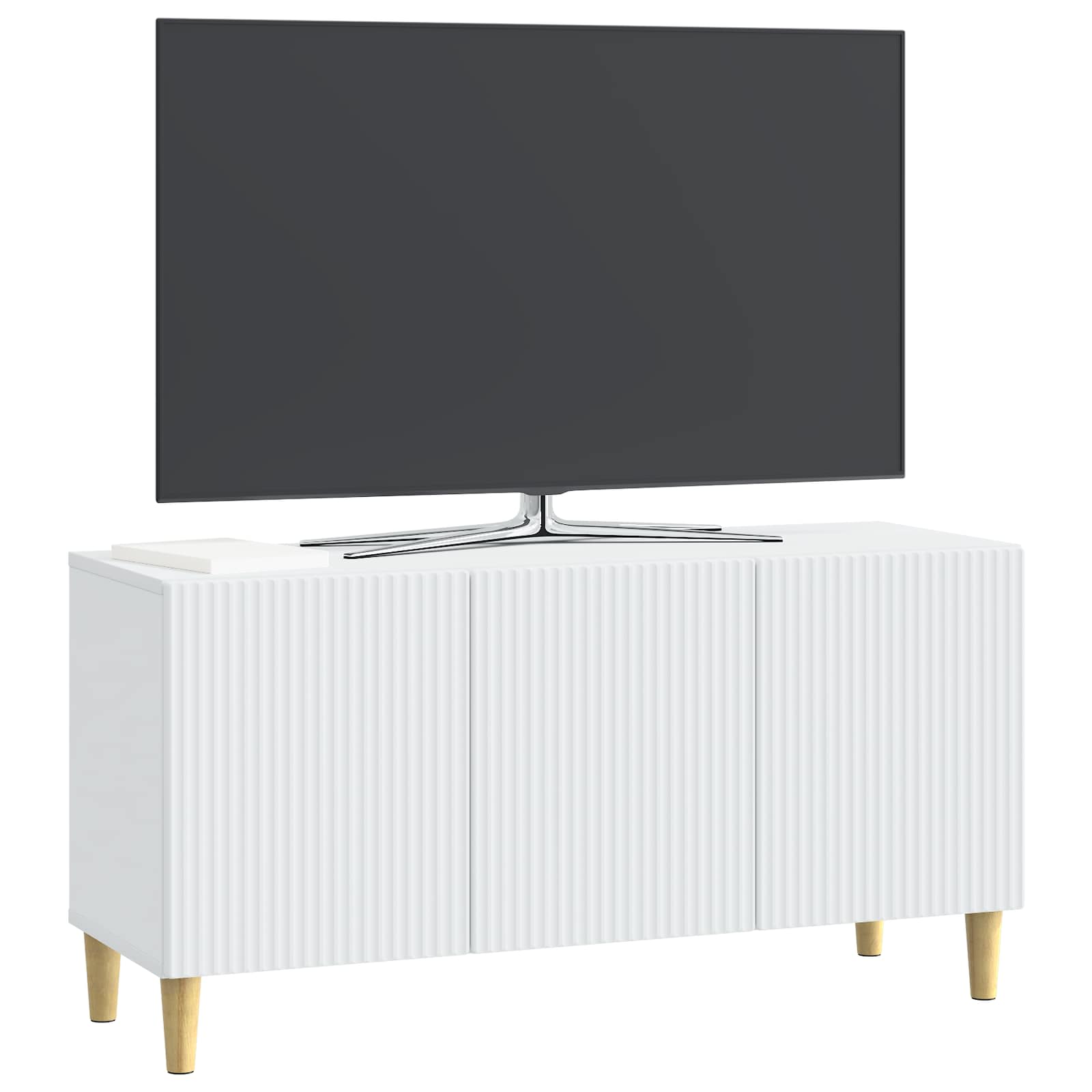 TV ormar Bijela 99 x 34,5 x 50 cm Konstruirano drvo