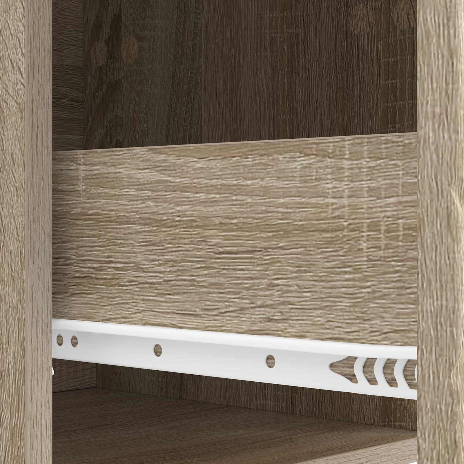 Noćni ormarić 2 pcs Hrast sonoma 43 x 34,5 x 48 cm
