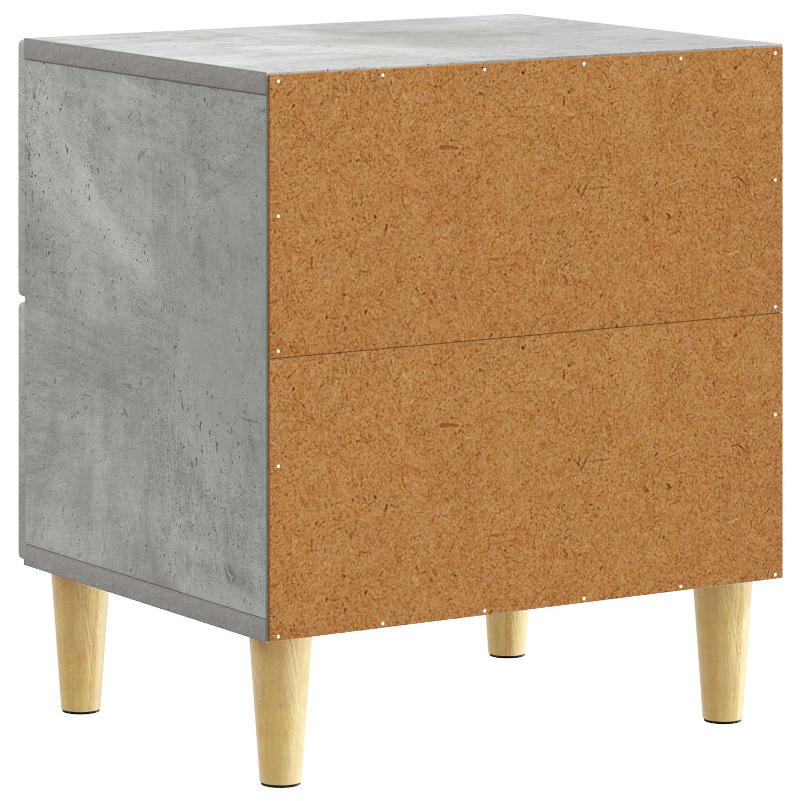 Noćni ormarić 2 pcs Betonska siva 43 x 34,5 x 48 cm