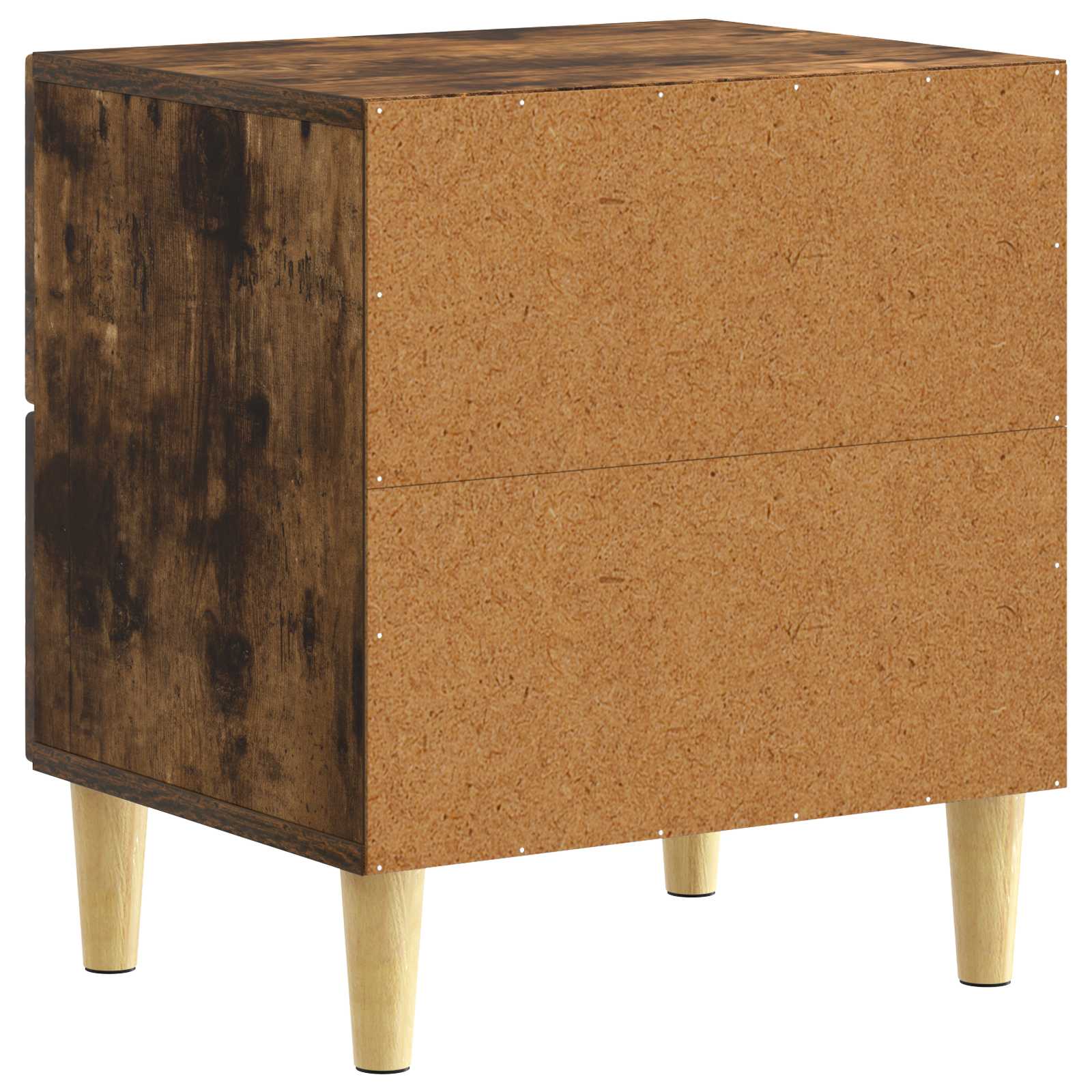 Noćni ormarić 2 pcs Dimljeni hrast 43 x 34,5 x 48 cm