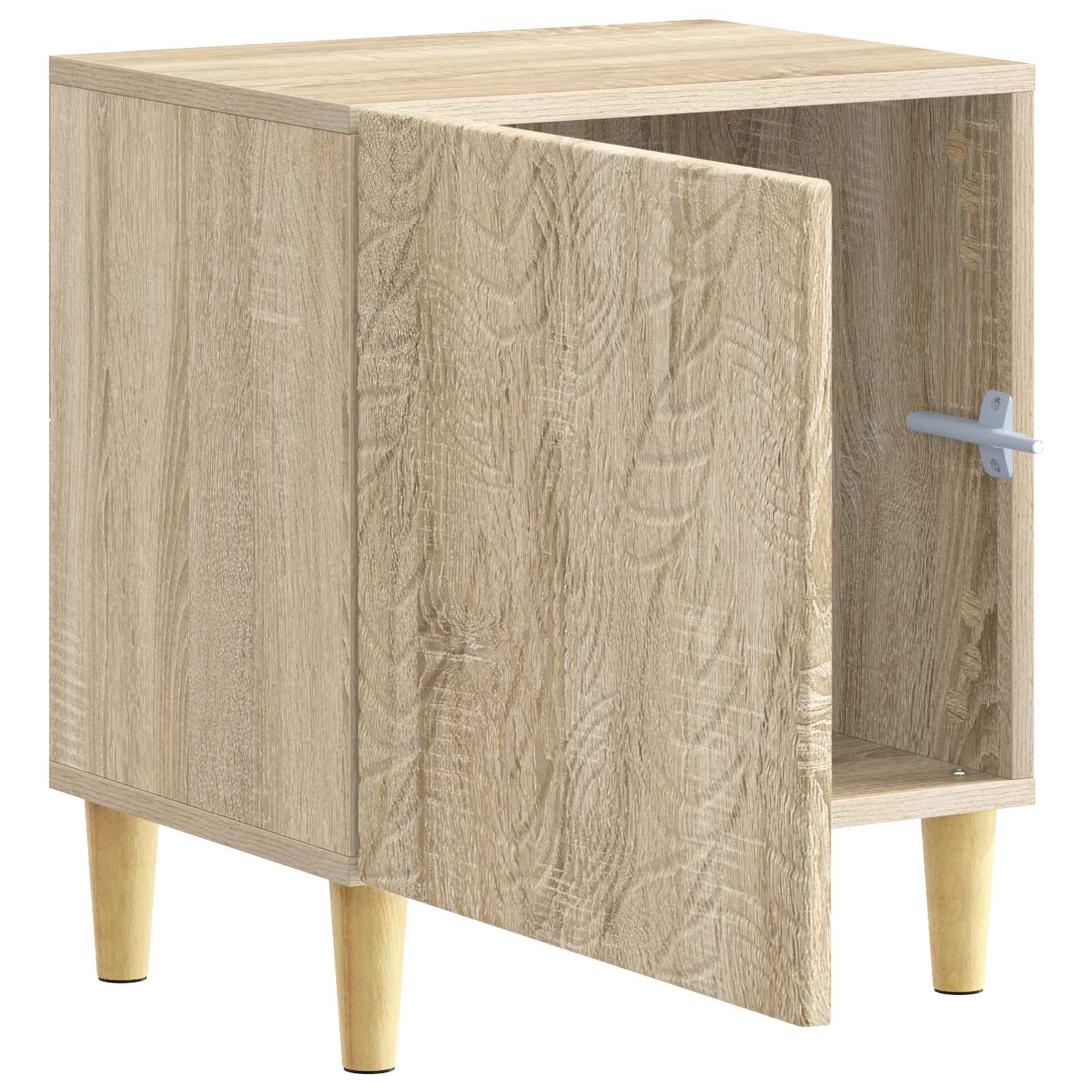 Noćni ormarić 2 pcs Hrast sonoma 43 x 34,5 x 50 cm