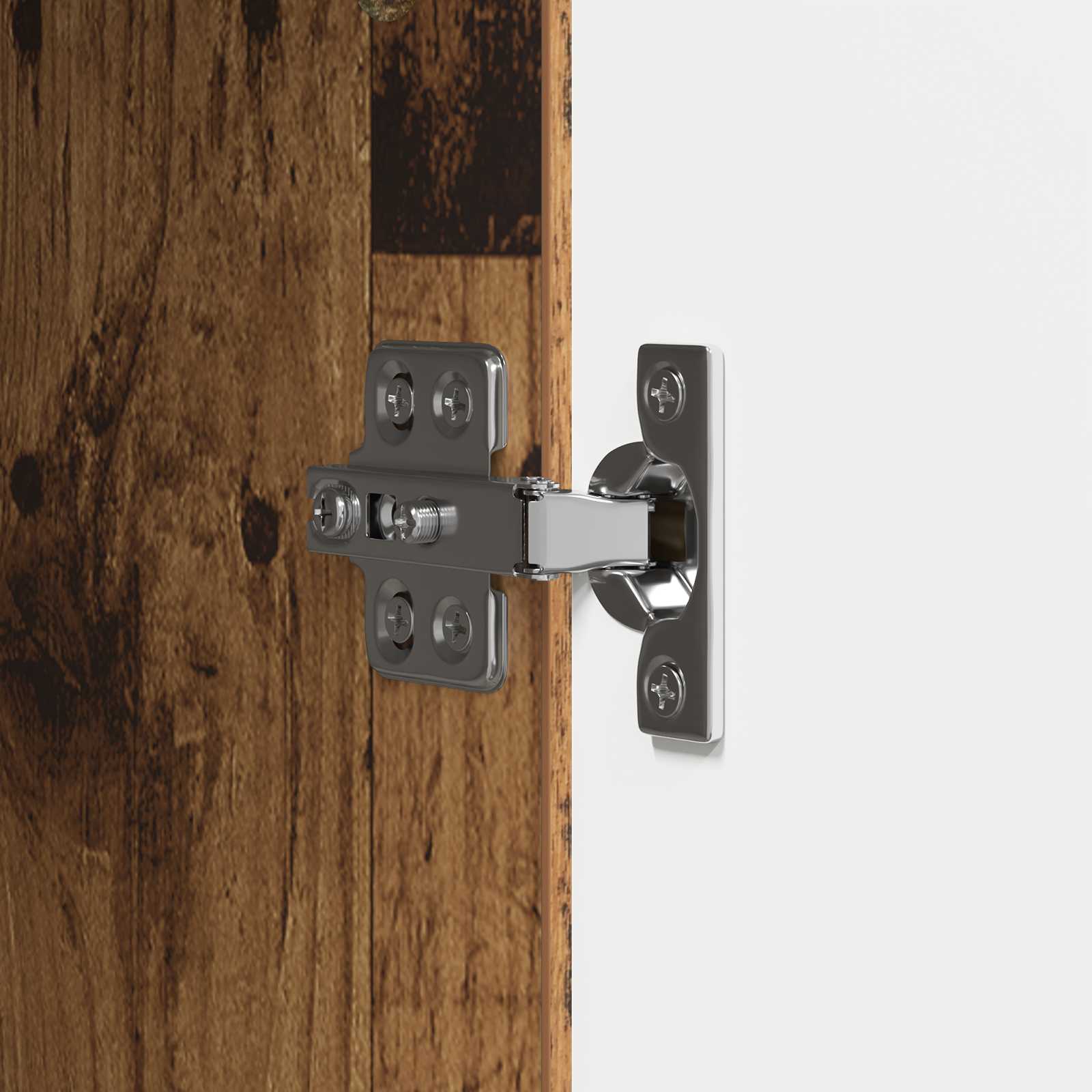 Noćni ormarić 2 pcs Staro drvo 43 x 34,5 x 50 cm