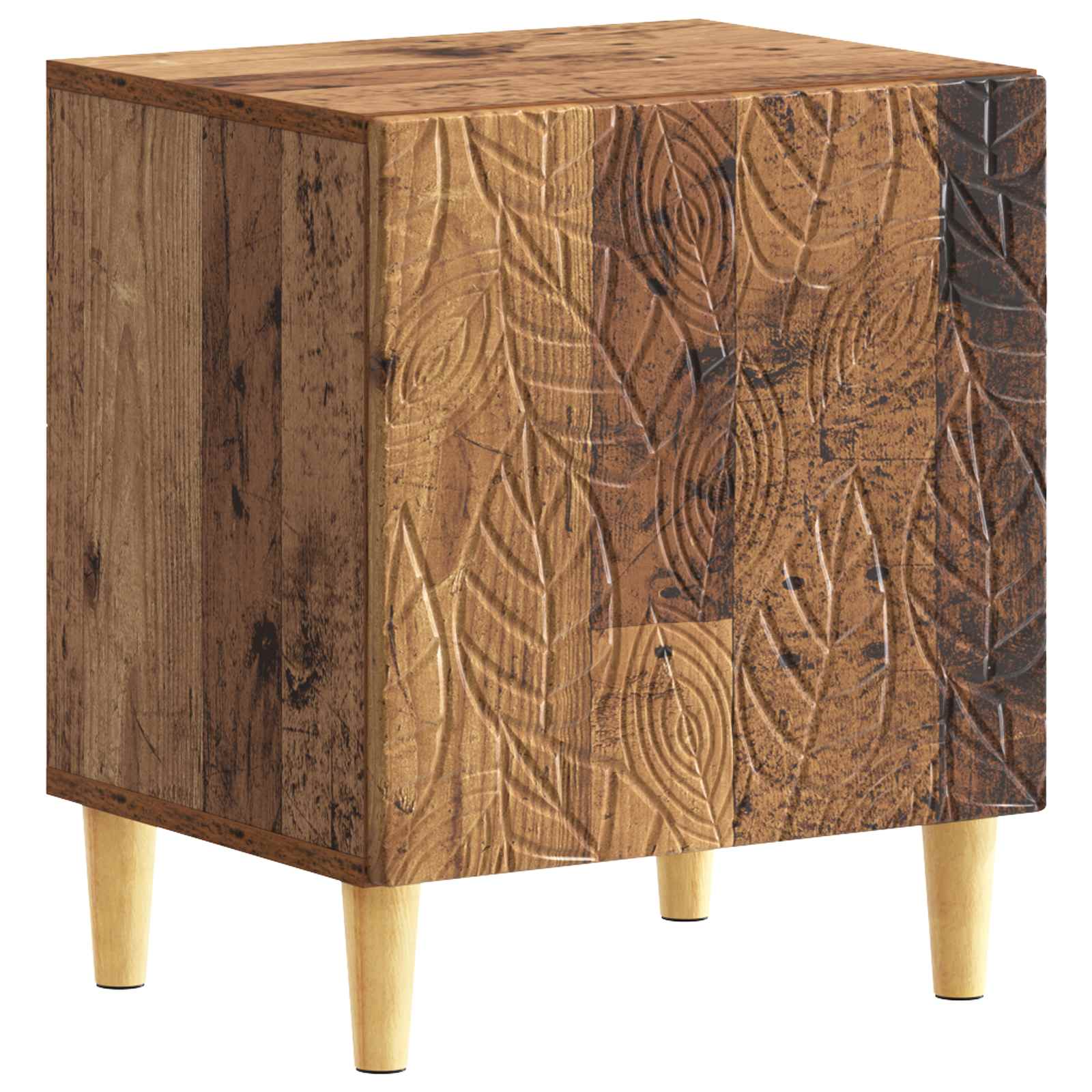 Noćni ormarić 2 pcs Staro drvo 43 x 34,5 x 50 cm