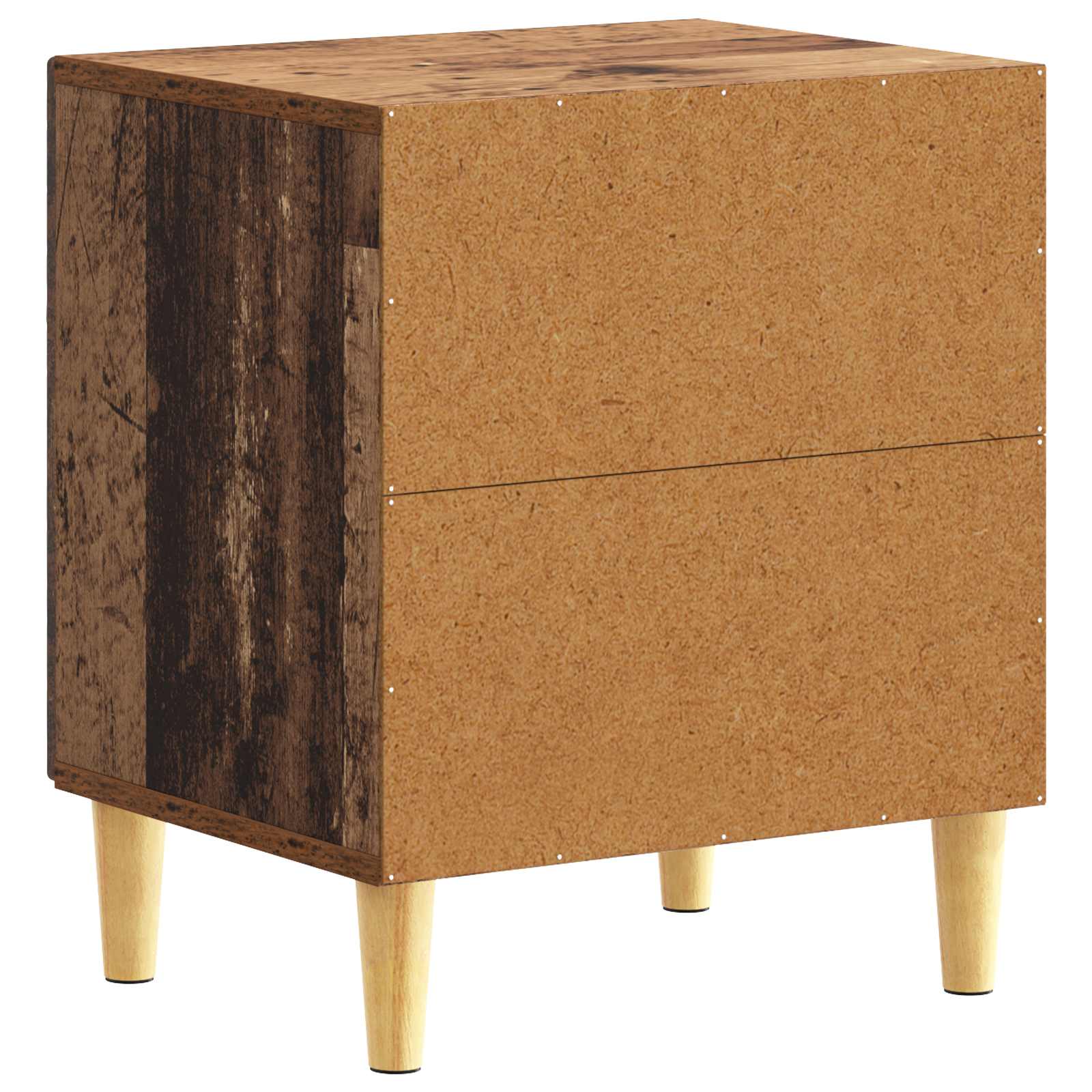 Noćni ormarić 2 pcs Staro drvo 43 x 34,5 x 50 cm