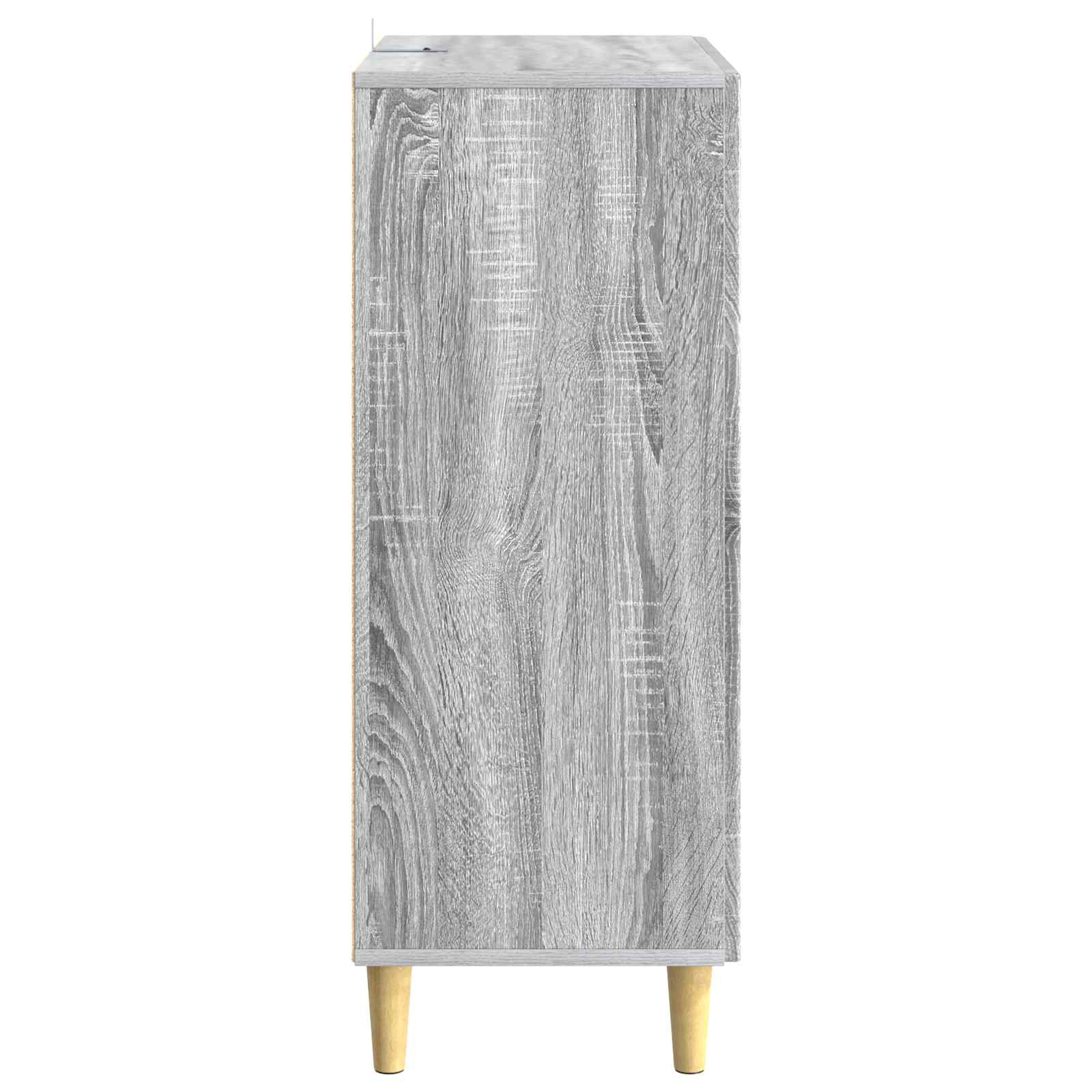 Postol Siva Sonoma 66 x 34,5 x 90 cm Konstruirano drvo