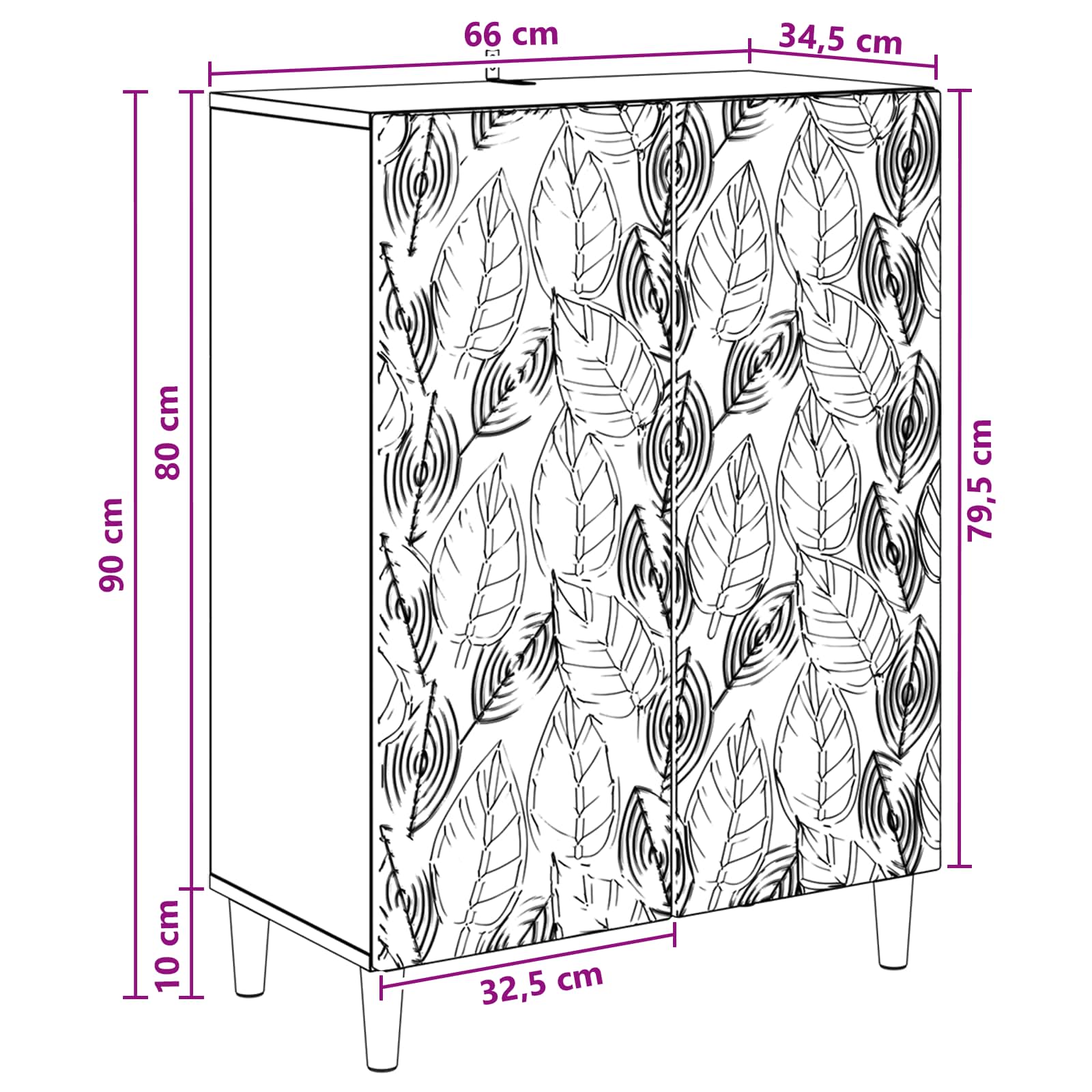 Postol Siva Sonoma 66 x 34,5 x 90 cm Konstruirano drvo
