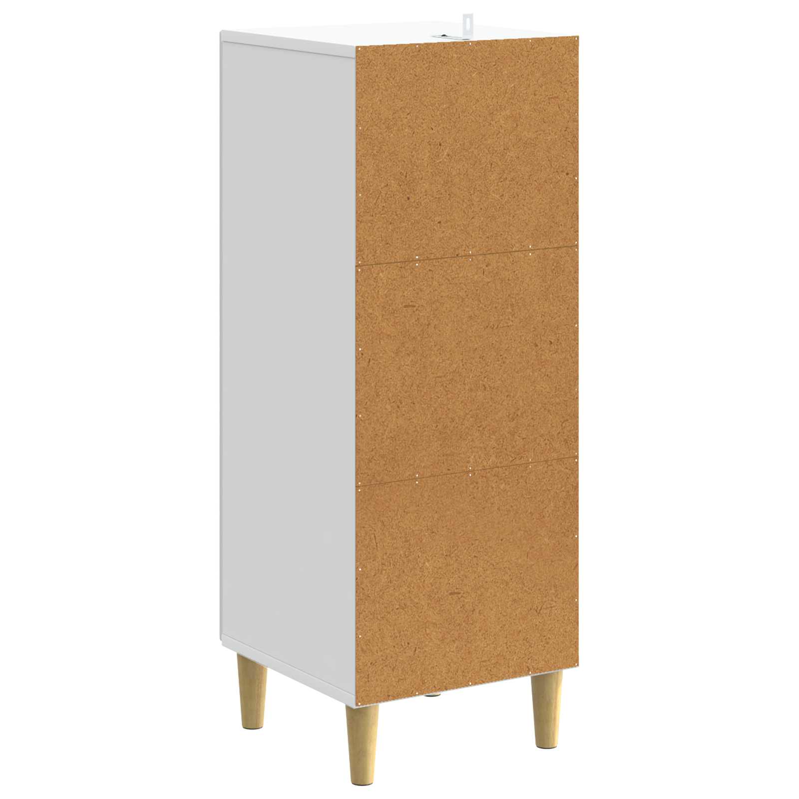 Ormar s ladicama Bijela 33 x 34,5 x 90 cm Konstruirano drvo