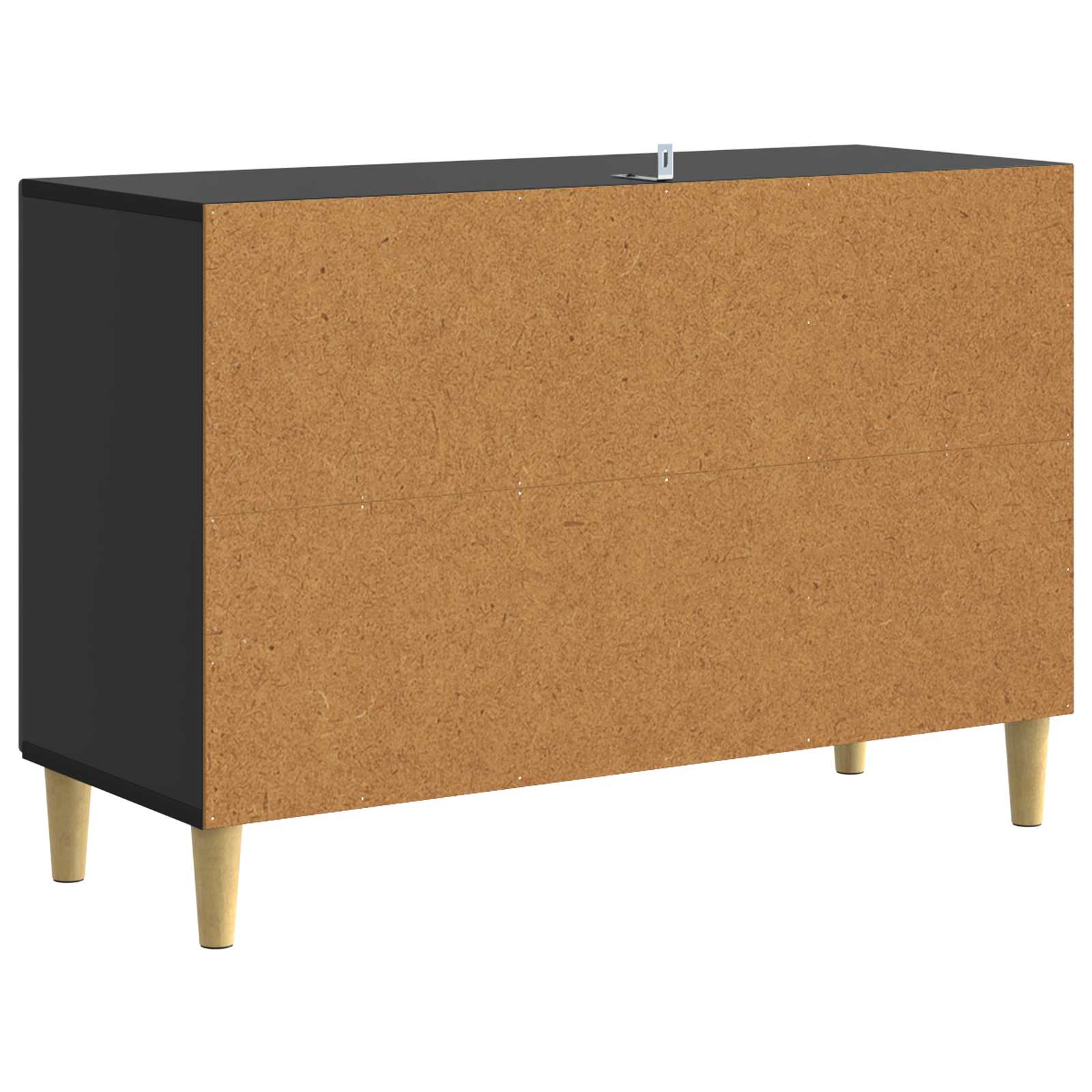 Kreveta Crna 89 x 34,5 x 60 cm Konstruirano drvo