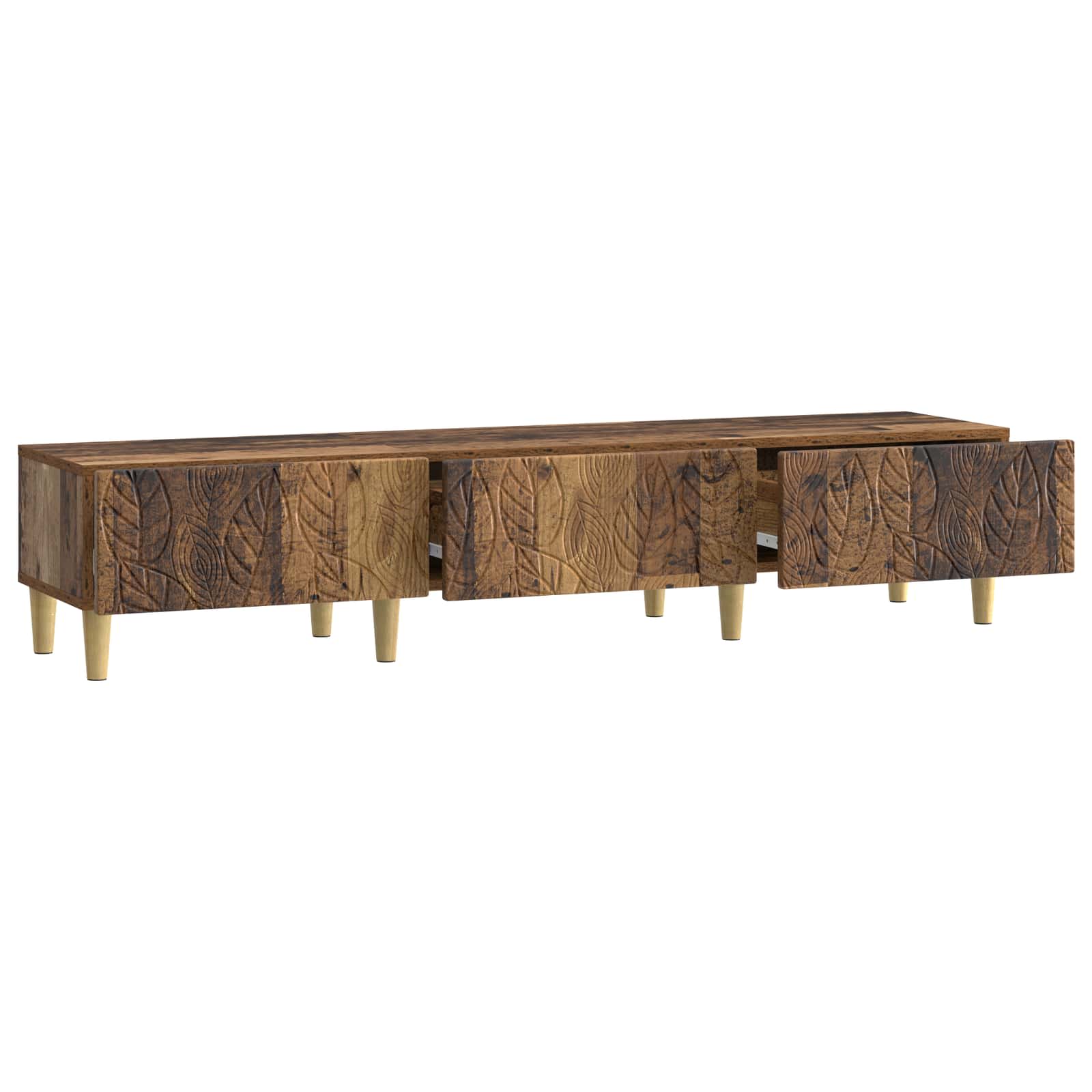 TV ormar 147 x 34,5 x 30 cm Staro drvo Konstruirano drvo