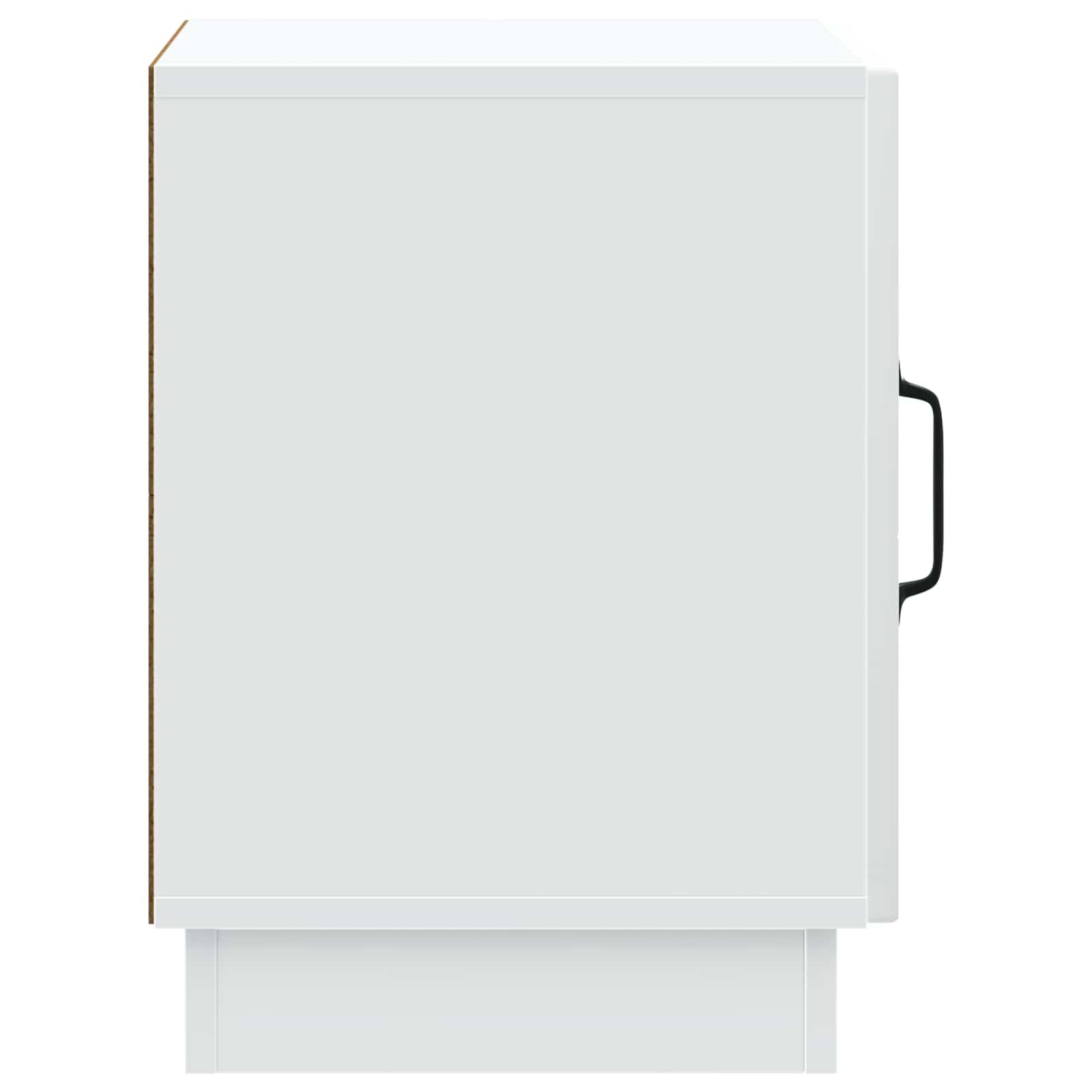 Noćni ormarić 2 pcs Bijela 43 x 34,5 x 47 cm Konstruirano drvo