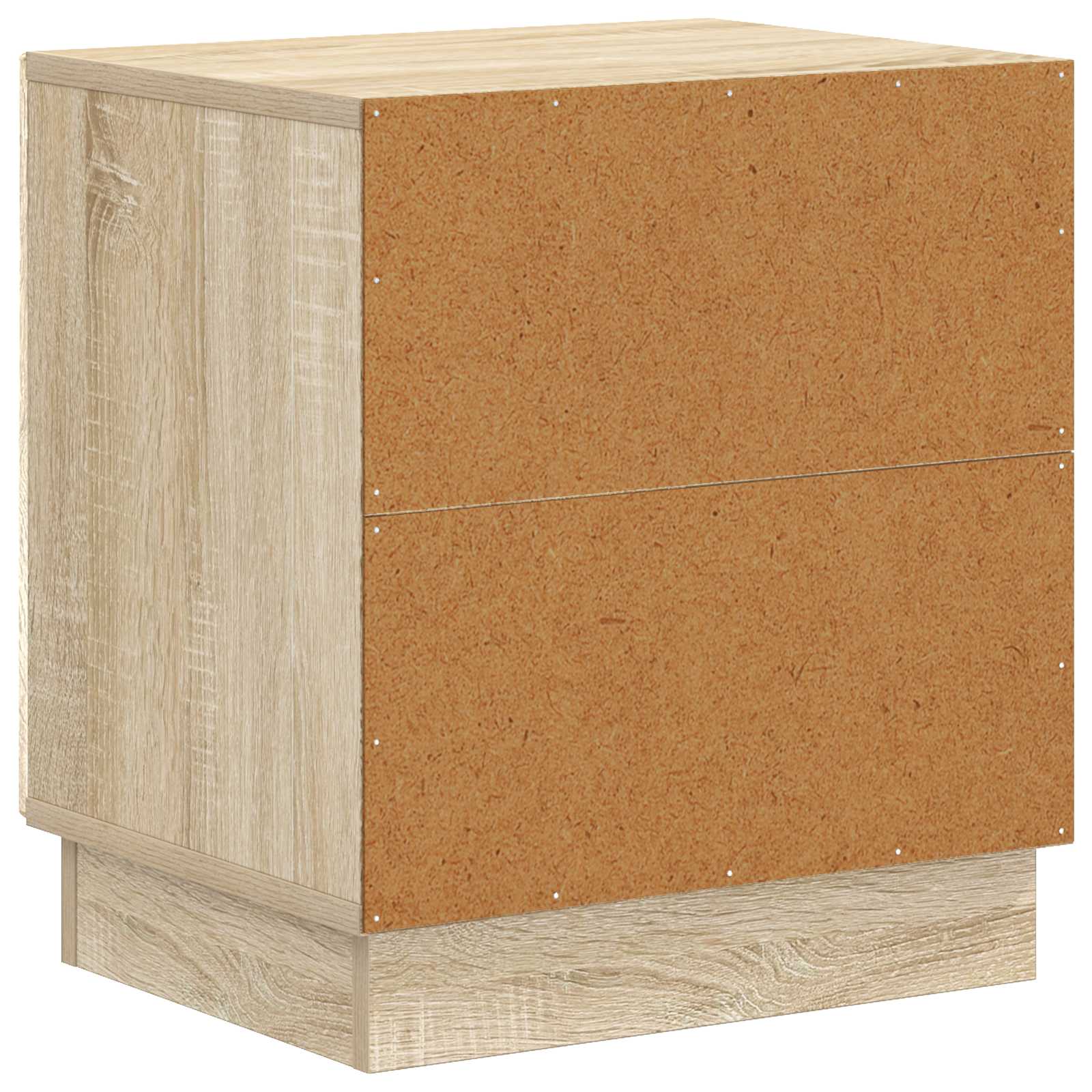 Noćni ormarić 2 pcs Hrast sonoma 43 x 34,5 x 47 cm