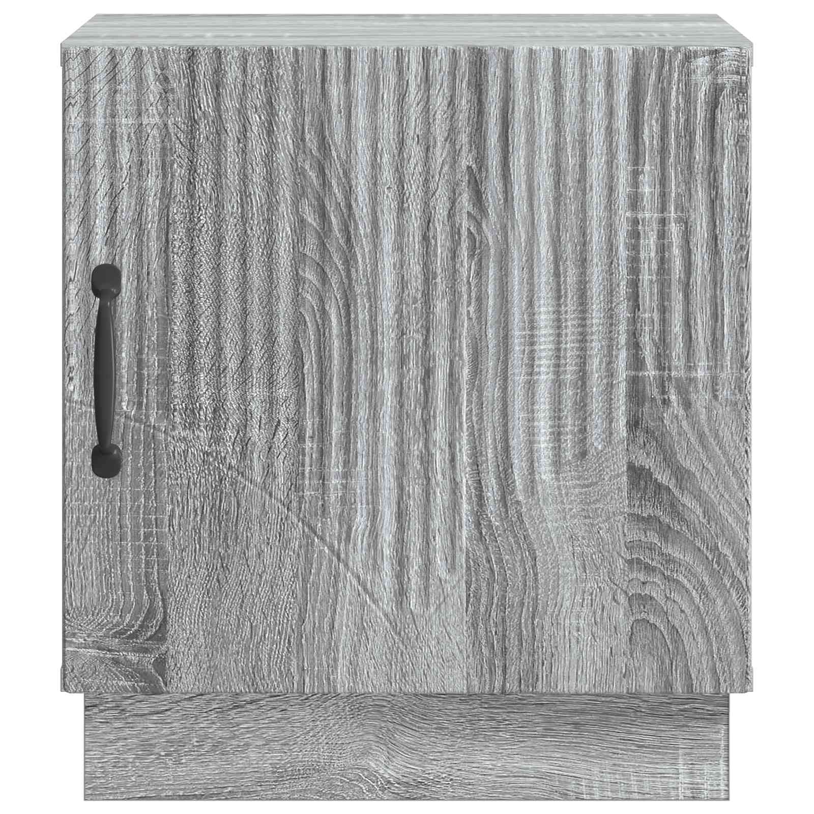 Noćni ormarić Siva Sonoma 43 x 34,5 x 47 cm Konstruirano drvo