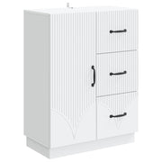 Kreveta s ladicama Bijela 66 x 34,5 x 87 cm Konstruirano drvo