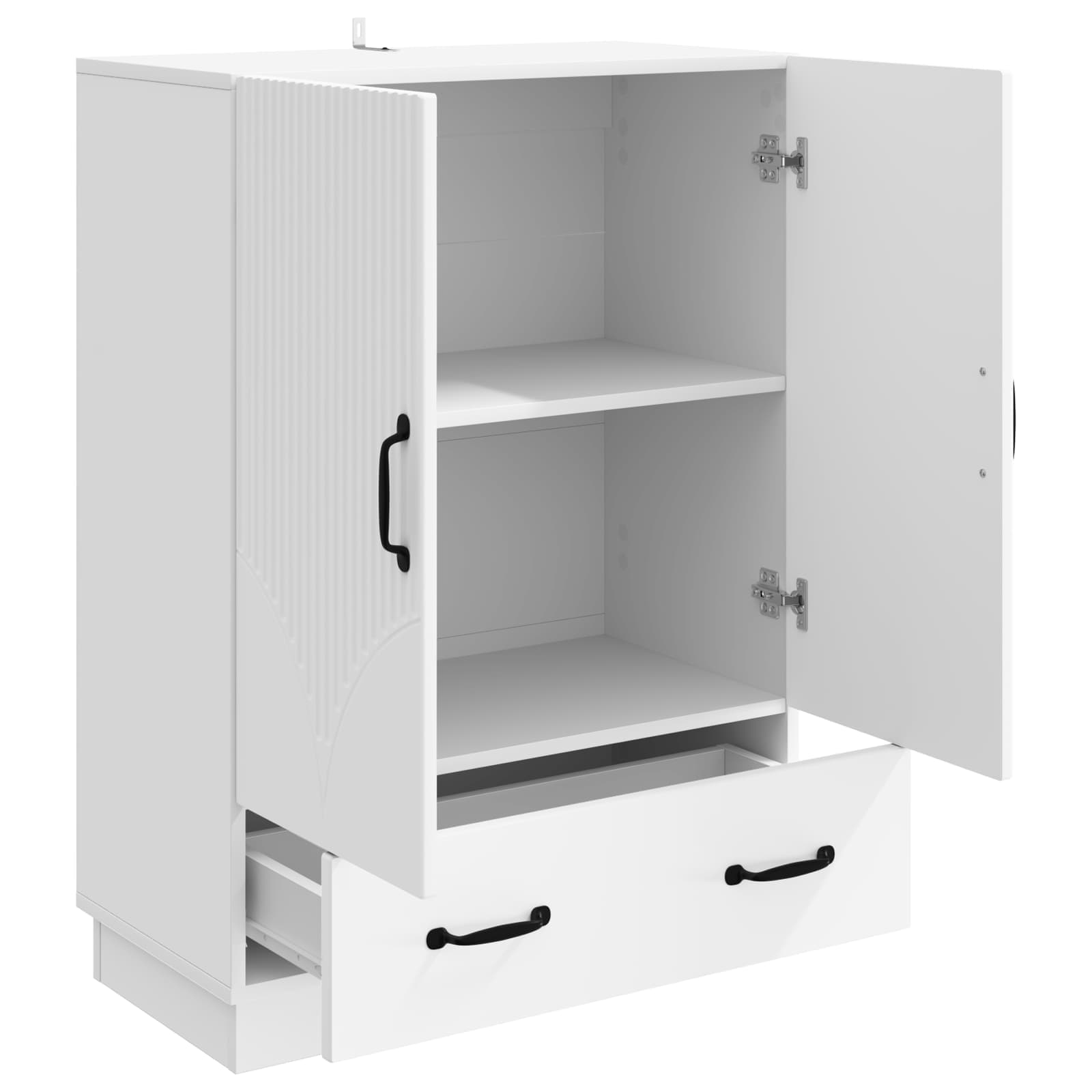 Kreveta s ladicama Bijela 66 x 34,5 x 92 cm Konstruirano drvo