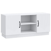 TV ormar Bijela 102 x 34,5 x 47 cm Konstruirano drvo