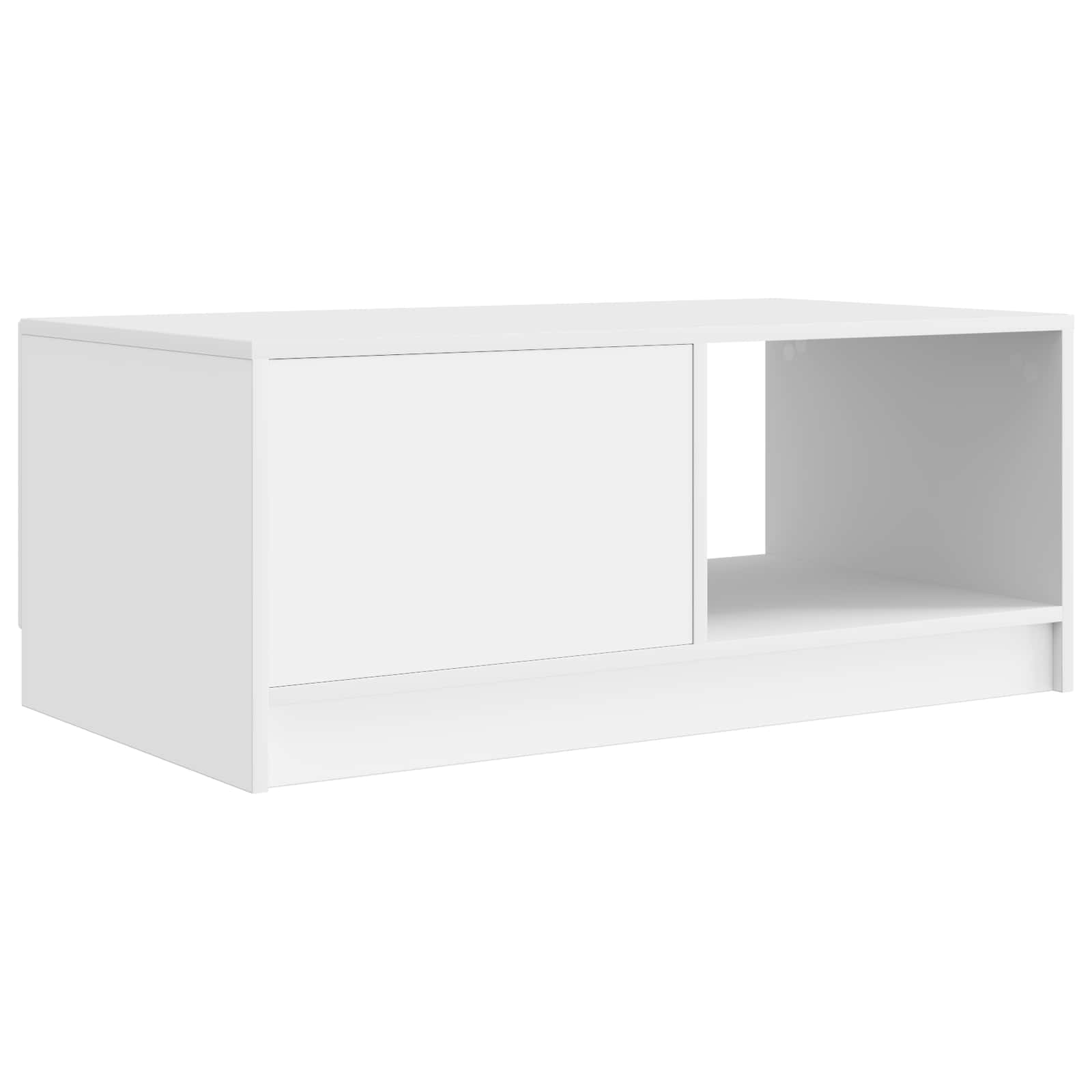 Kava Stol Bijela 90 x 50 x 37 cm Konstruirano drvo