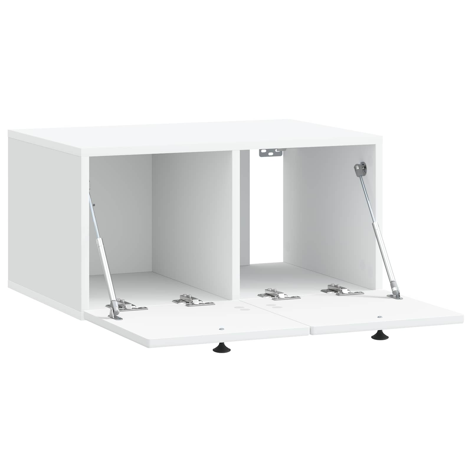 TV ormar za zid Bijela 59,5 x 41 x 30 cm Konstruirano drvo