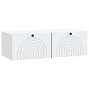 TV ormar za zid Zidne Bijela 99 x 41 x 30 cm Konstruirano drvo