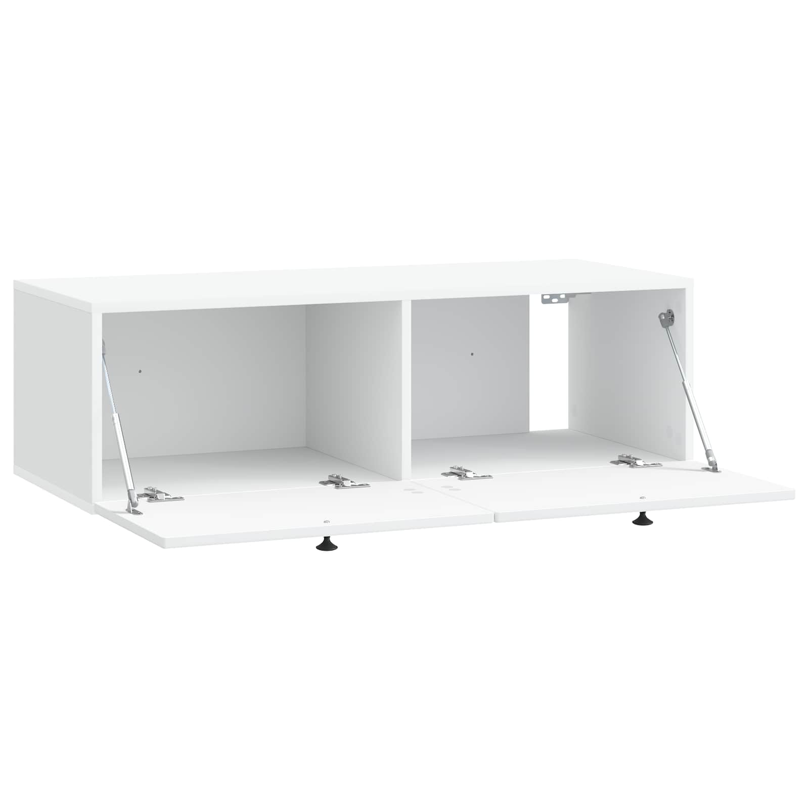 TV ormar za zid Zidne Bijela 99 x 41 x 30 cm Konstruirano drvo
