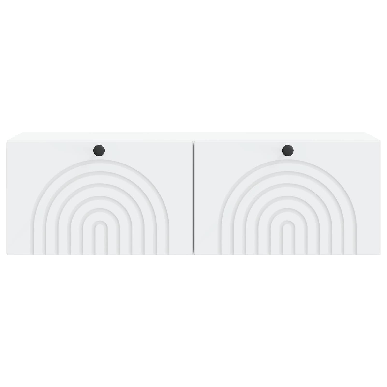 TV ormar za zid Zidne Bijela 98 x 31 x 30 cm Konstruirano drvo