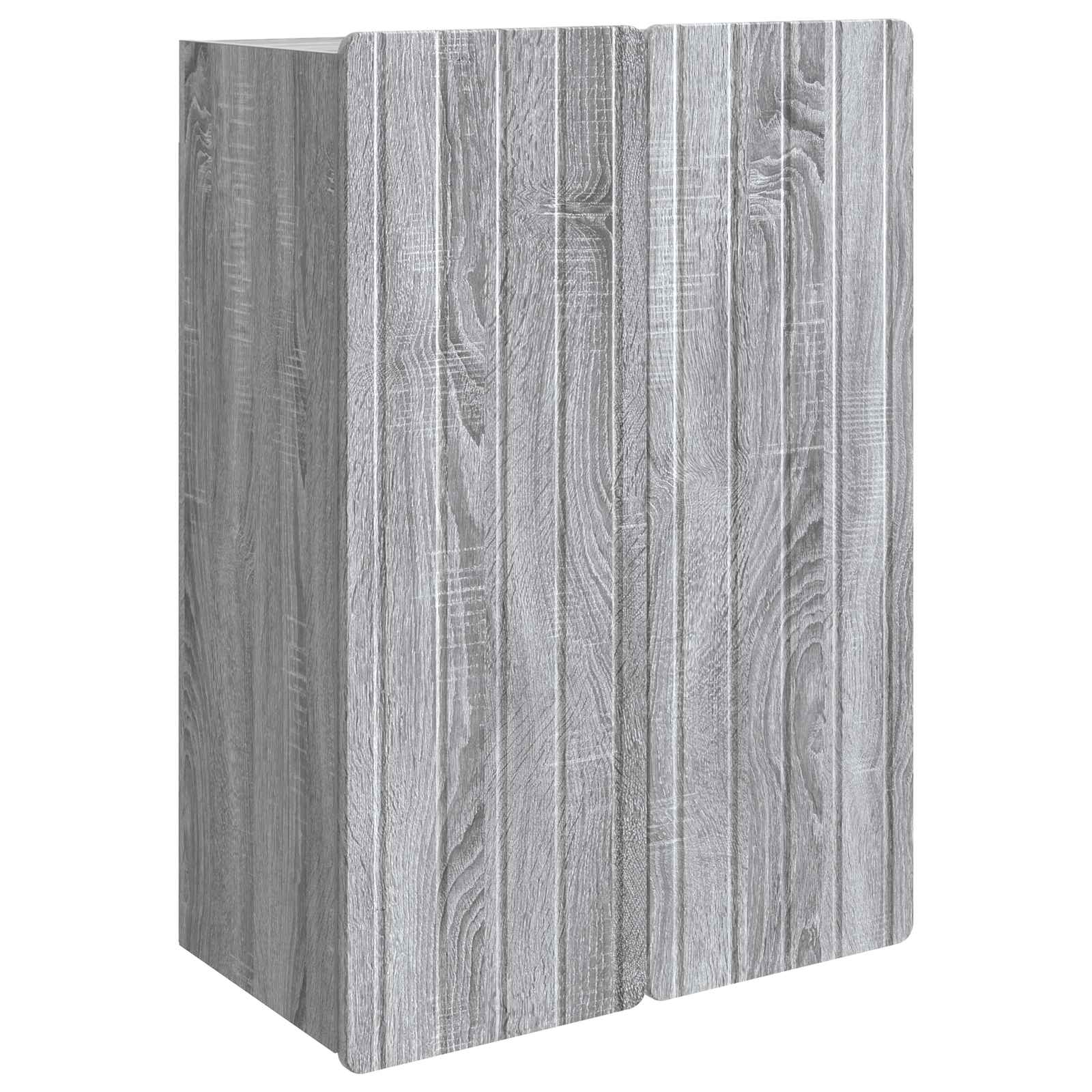 Ormar za montažu na zid Siva Sonoma 66 x 34,5 x 92 cm