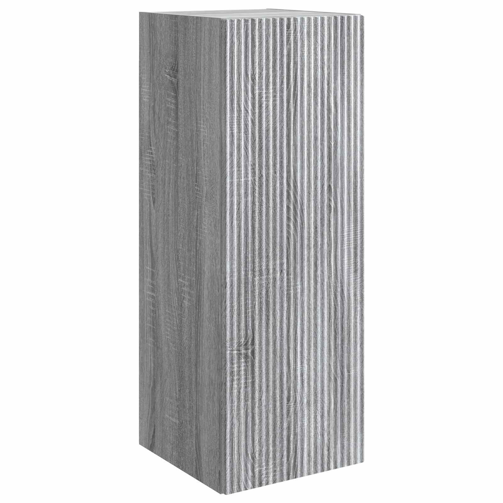 Ormar za montažu na zid Siva Sonoma 33 x 34,5 x 90 cm
