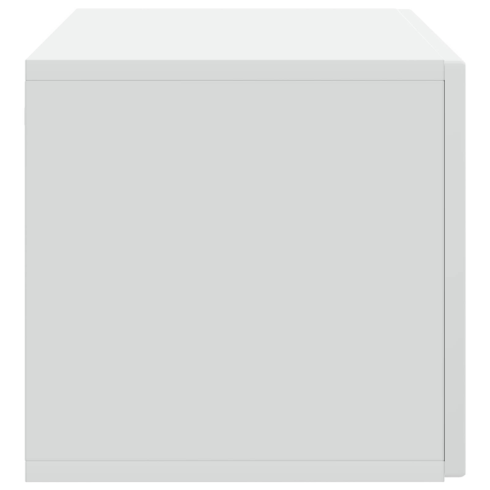 TV ormar za zid Bijela 78,5 x 31 x 30 cm Konstruirano drvo