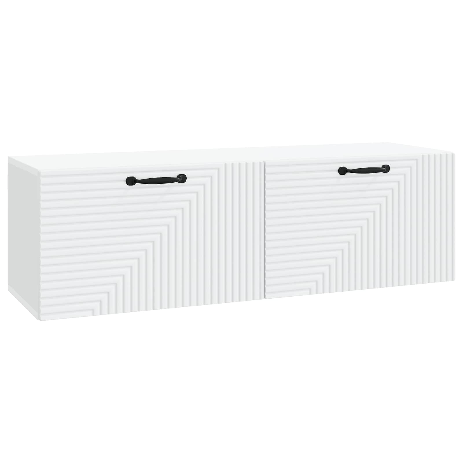 TV ormar za zid Zidne Bijela 98 x 31 x 30 cm Konstruirano drvo