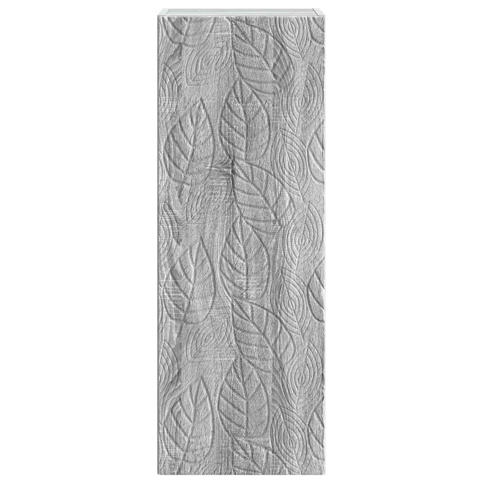 Ormar za montažu na zid Siva Sonoma 33 x 34,5 x 90 cm