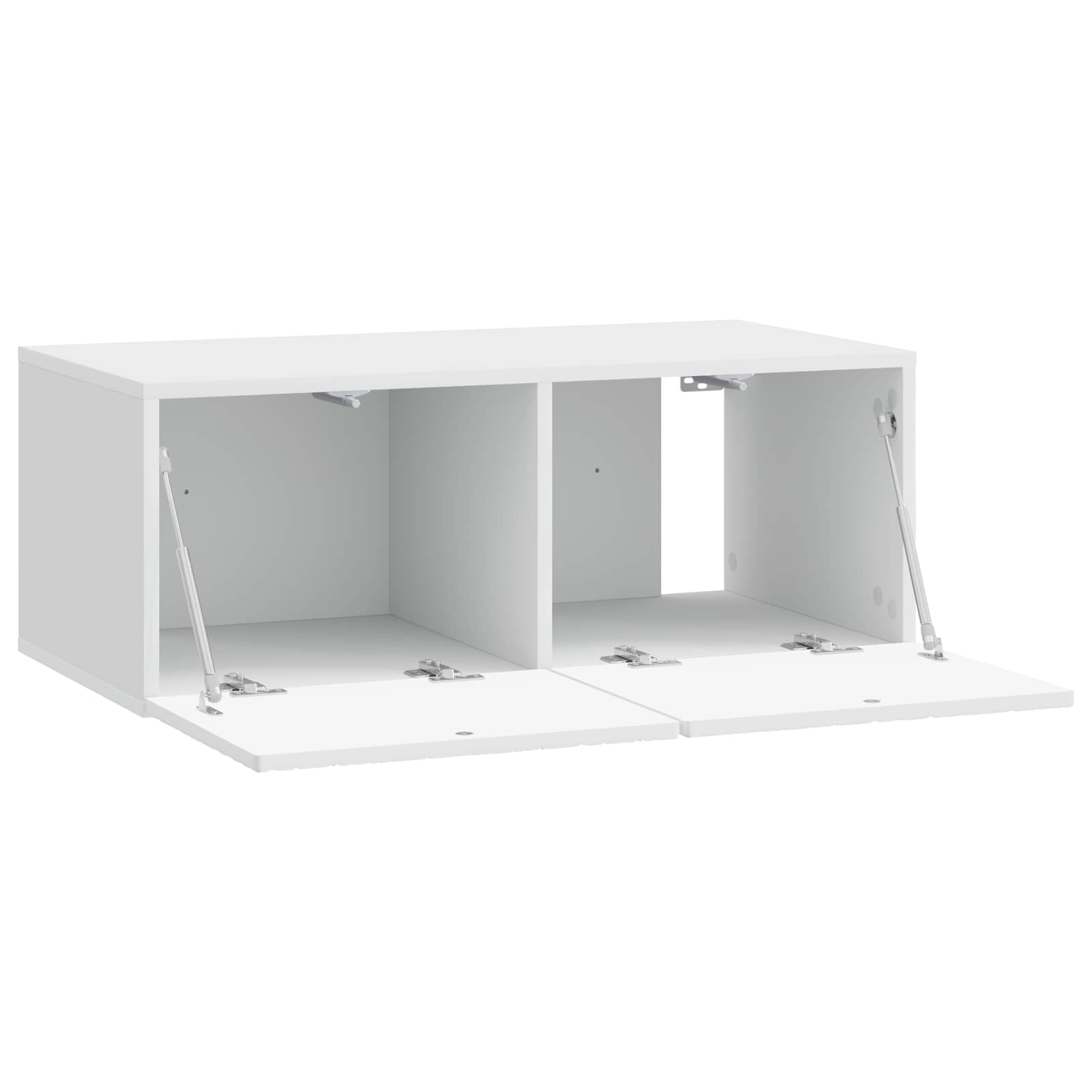TV ormar za zid 59,5 x 31 cm Bijela visokog sjaja