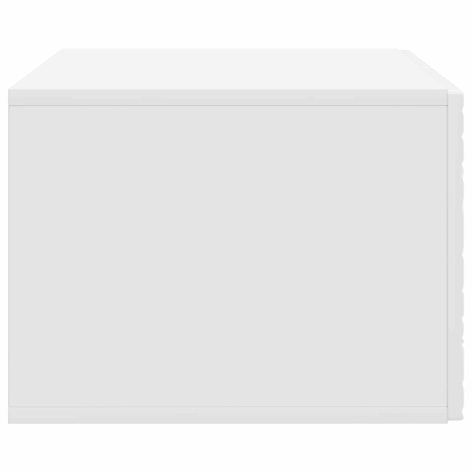 TV ormar za zid 59,5 x 31 cm Bijela visokog sjaja