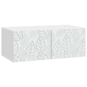 TV ormar za zid 78,5 x 31 cm Bijela Konstruirano drvo Zidne