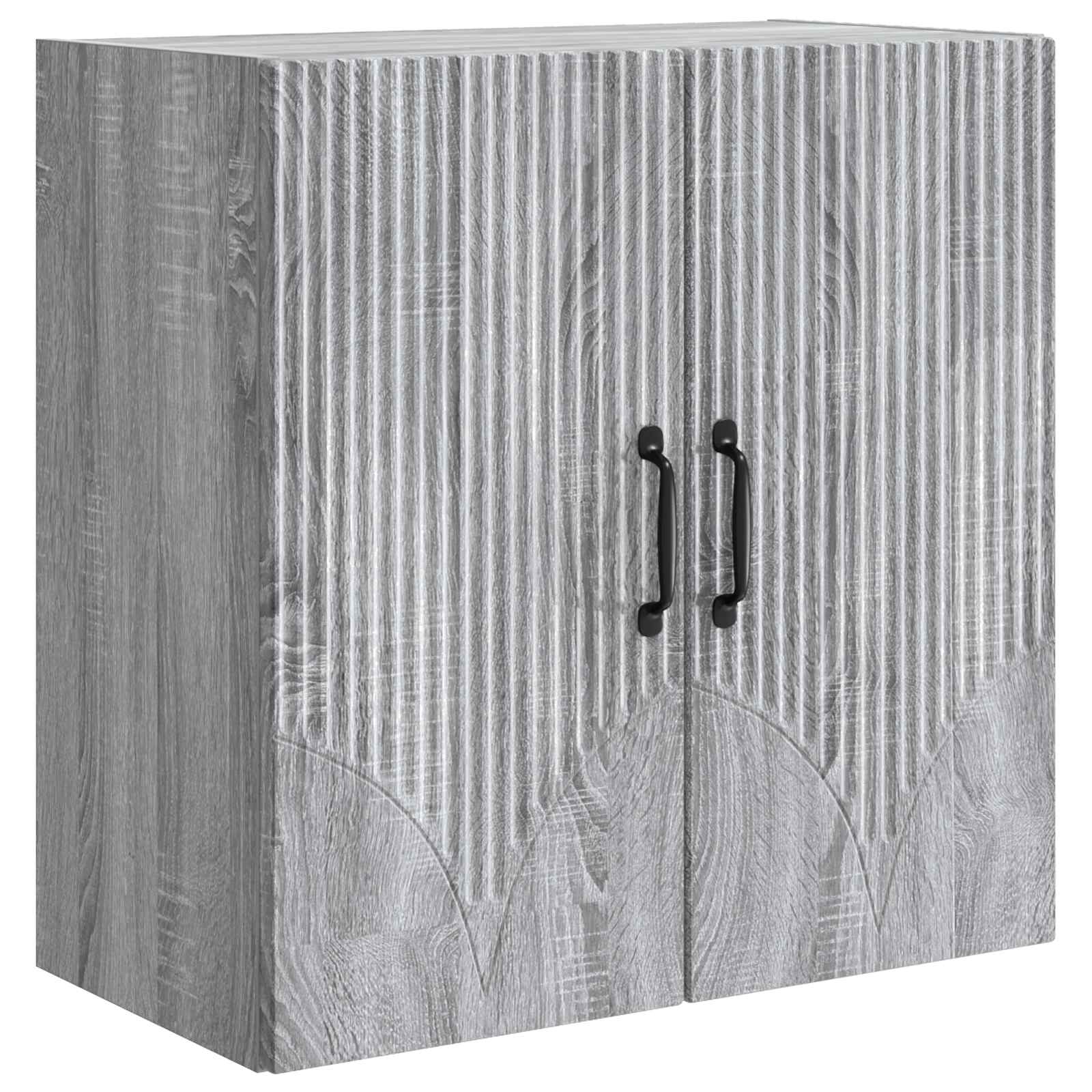 Ormar za montažu na zid Siva Sonoma 59 x 31 x 60 cm