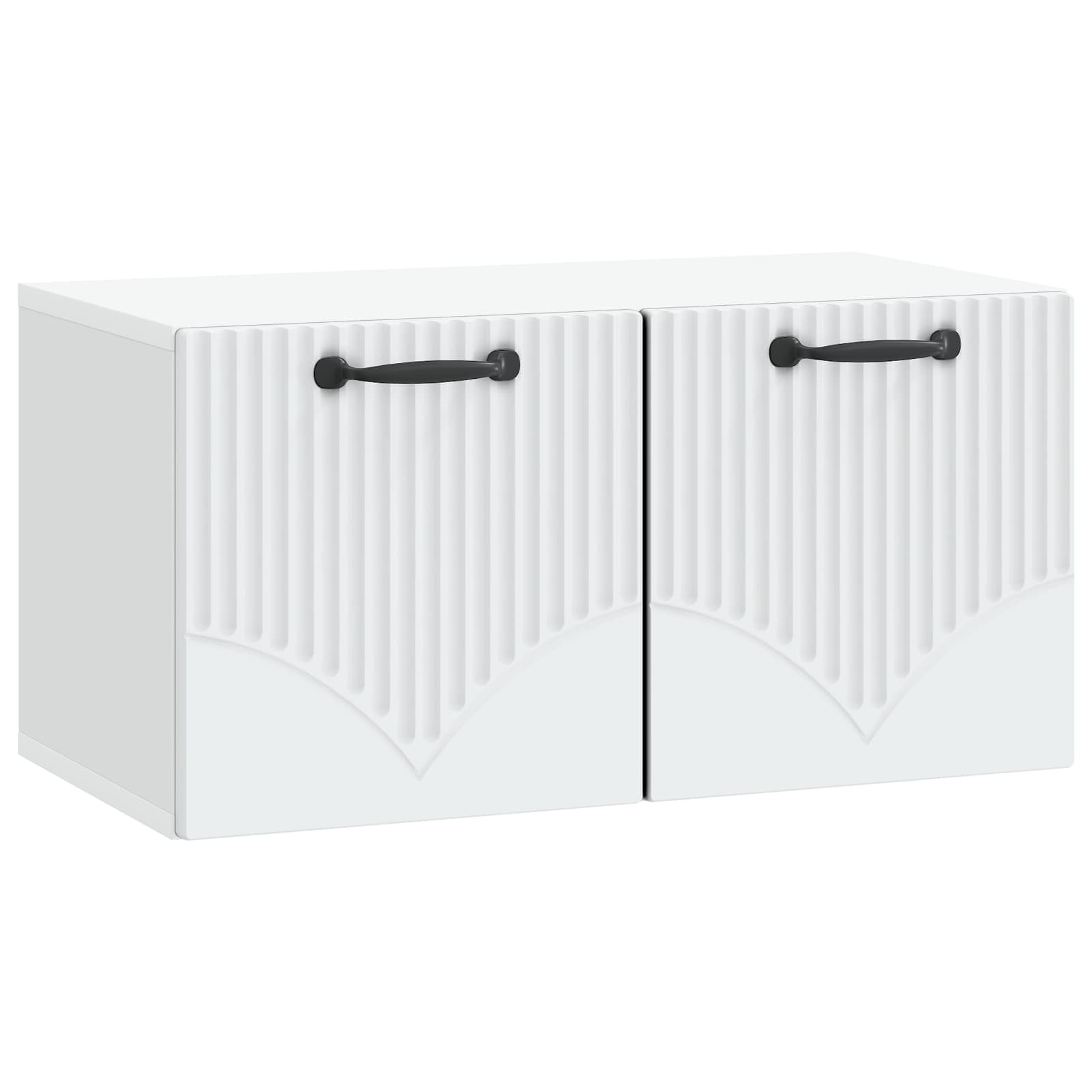 TV ormar za zid Bijela 59,5 x 31 x 30 cm Konstruirano drvo