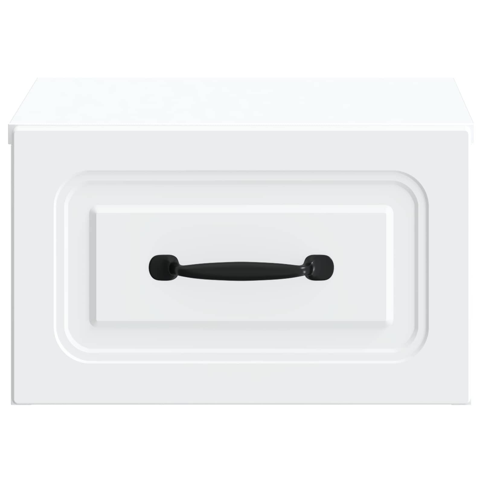 Noćni ormarić za montažu na zid Zidne Bijela 34,5 x 33 x 20 cm