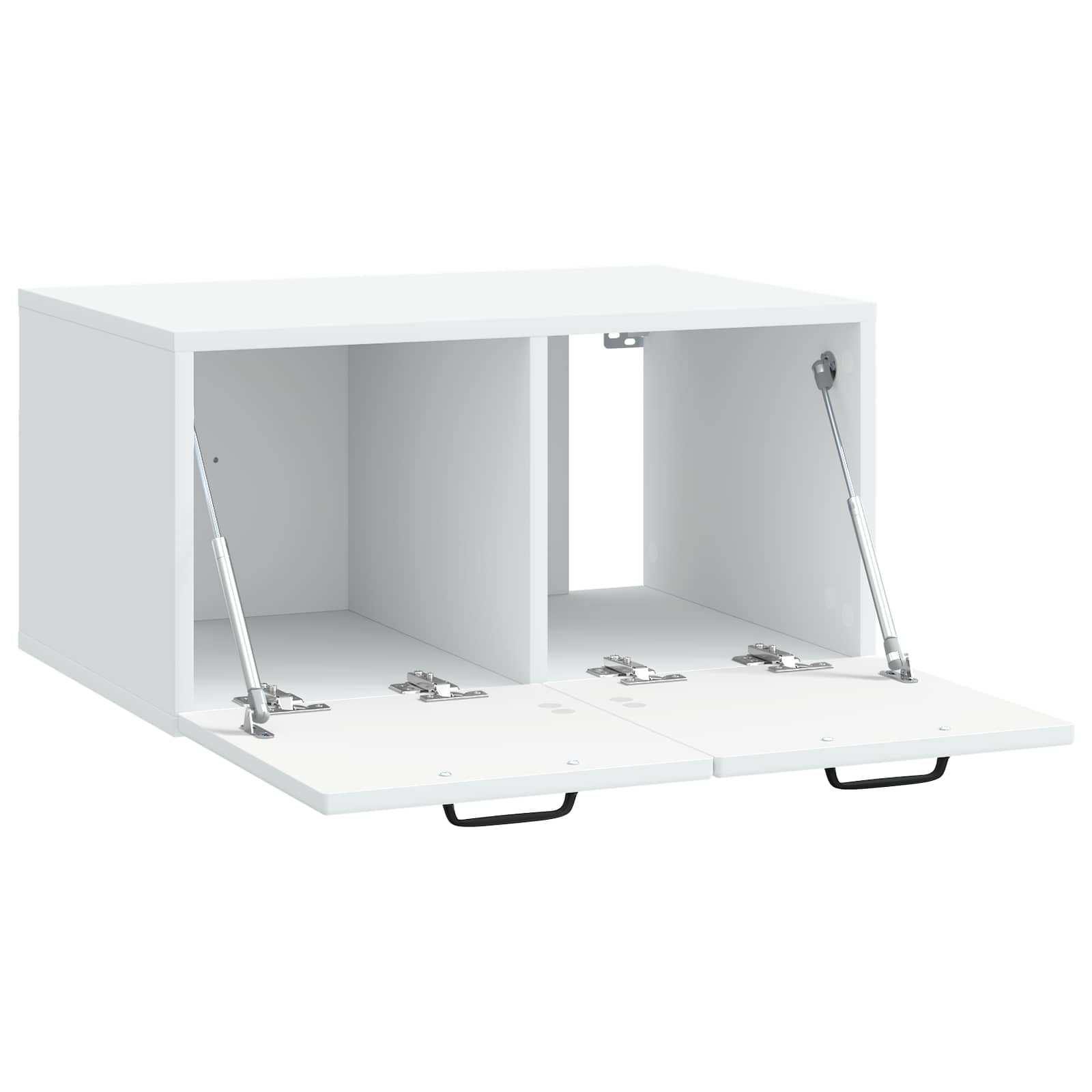 TV ormar za zid Bijela 59,5 x 41 x 30 cm Konstruirano drvo