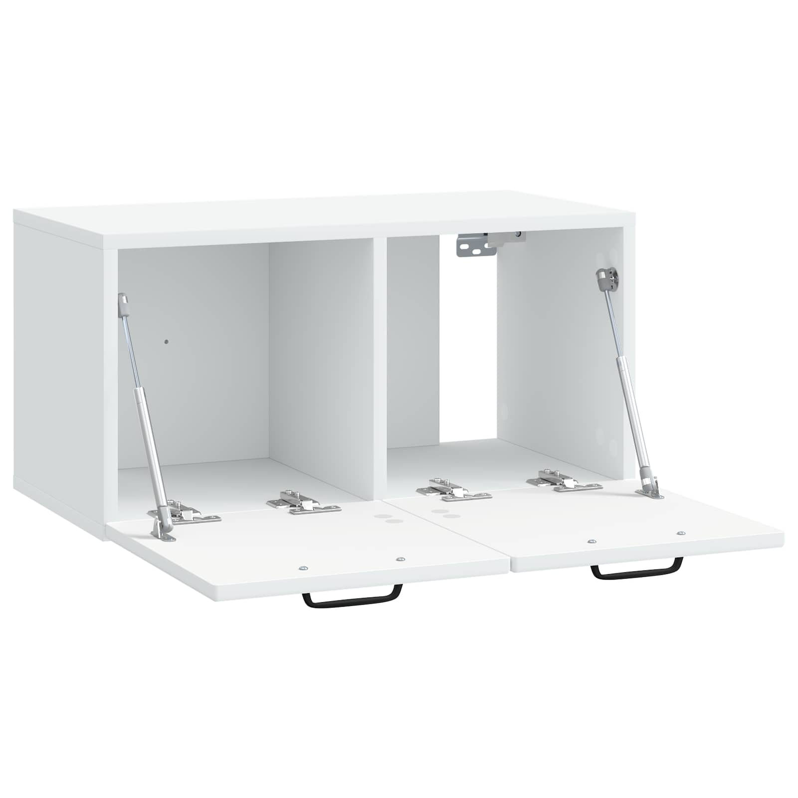 TV ormar za zid Bijela 59,5 x 31 x 30 cm Konstruirano drvo