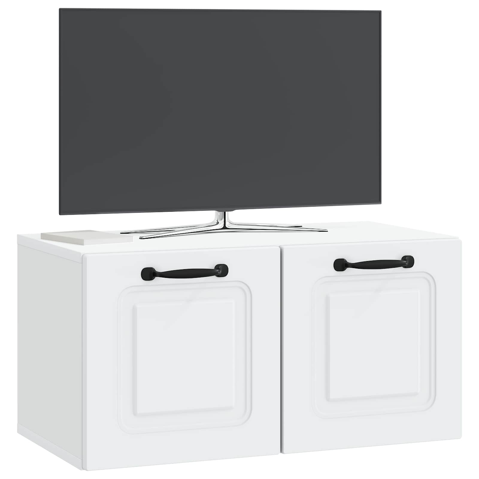 TV ormar za zid Bijela 59,5 x 31 x 30 cm Konstruirano drvo