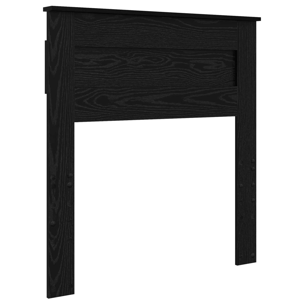 Krevetna konstrukcija Crni hrast 75 x 190 cm Konstruirano drvo