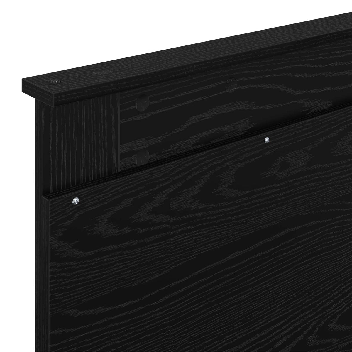 Krevetna konstrukcija Crni hrast 90 x 200 cm Konstruirano drvo