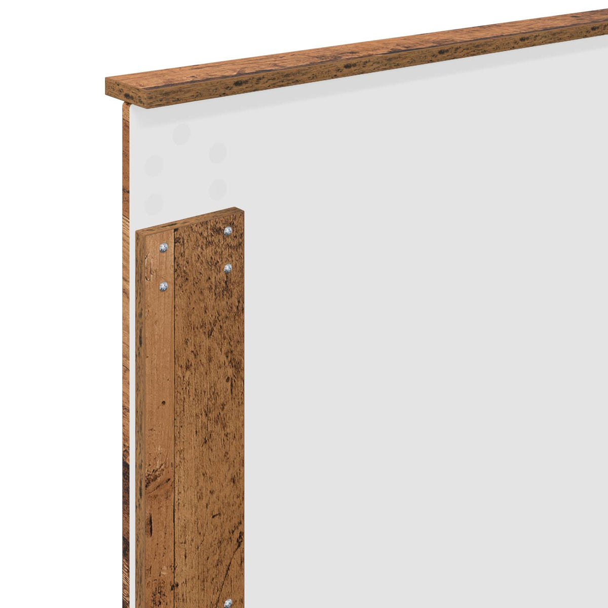 Krevetna konstrukcija Staro drvo 90 x 200 cm Konstruirano drvo Smeđa 210 x 93 x 90 cm