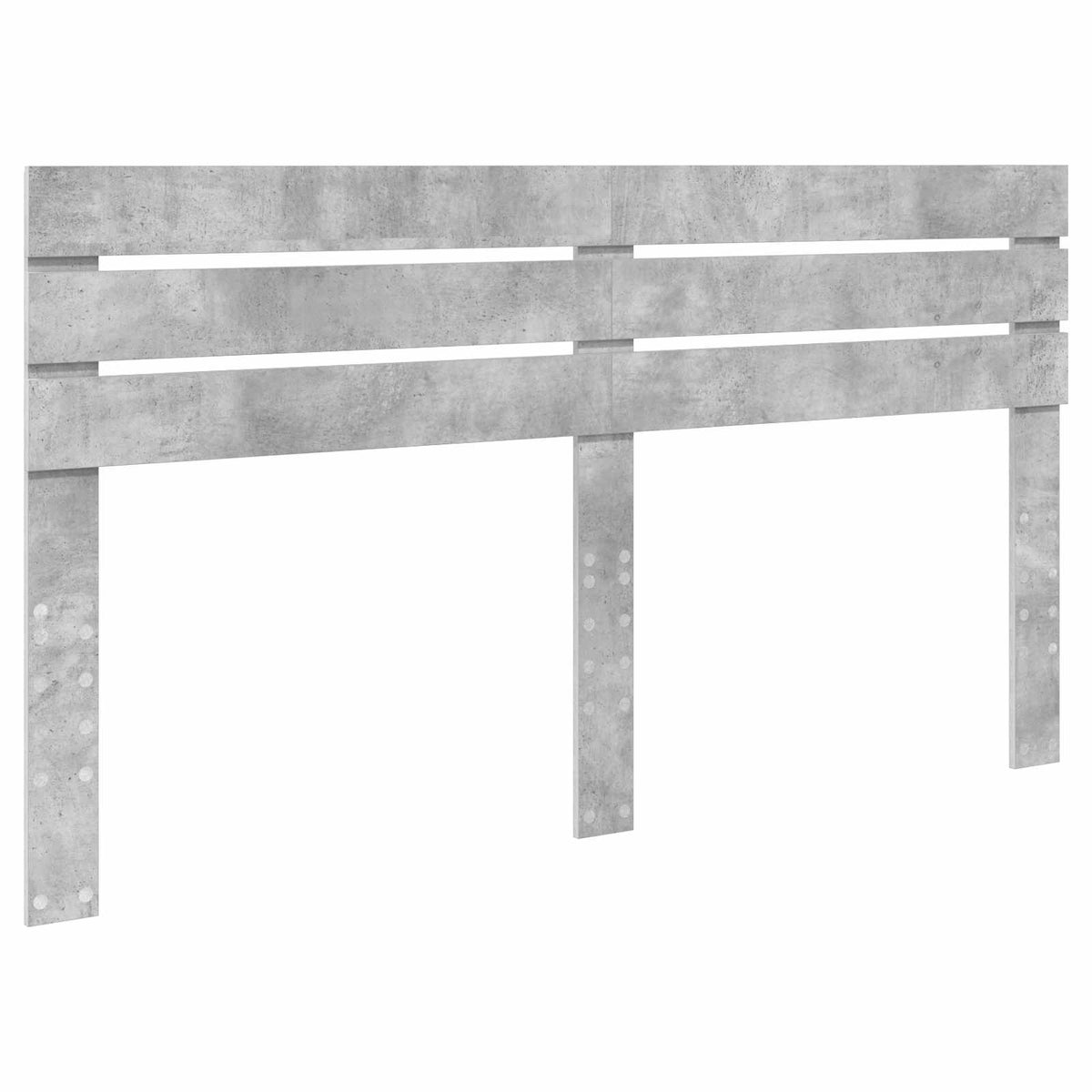Krevetna konstrukcija s ladicama Betonski sivi 200 x 200 cm Siva 206 x 203 x 100 cm