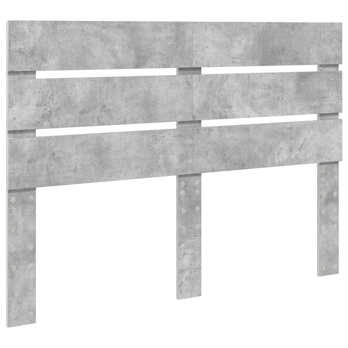 Krevetna konstrukcija s ladicama Betonski sivi 140 x 200 cm Siva 206 x 143 x 100 cm