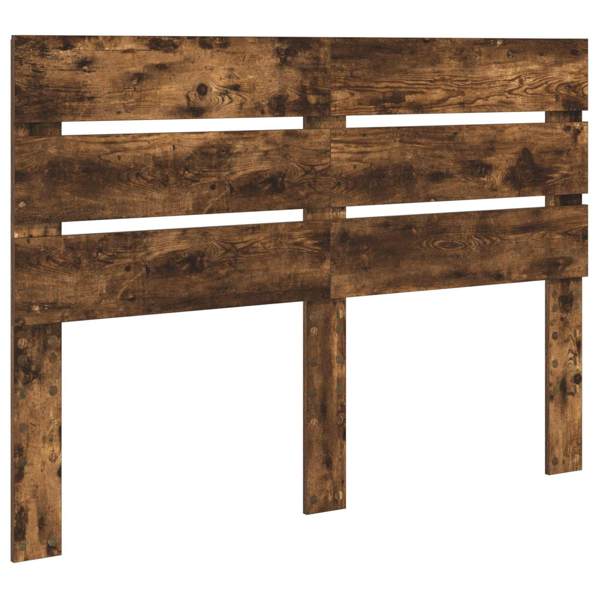 Krevetna konstrukcija s ladicama Dimljeni hrast 150 x 200 cm Smeđa 203 x 153 x 100 cm