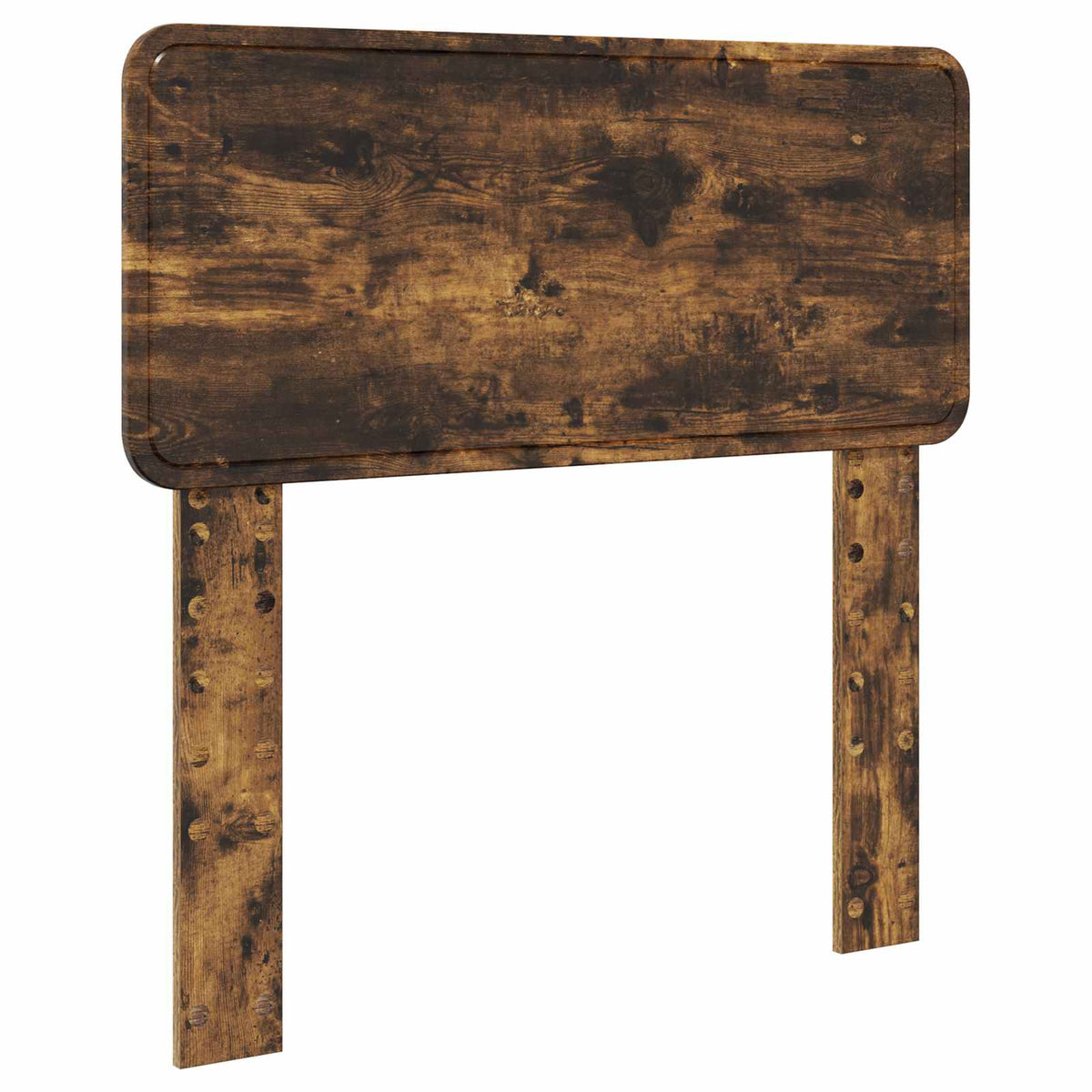 Krevet s od storage s ladicama Dimljeni hrast 90 x 190 cm Smeđa 193 x 93 x 90 cm